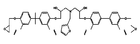 Reversible repair functional matrix resin for pultrusion and preparation method of matrix resin