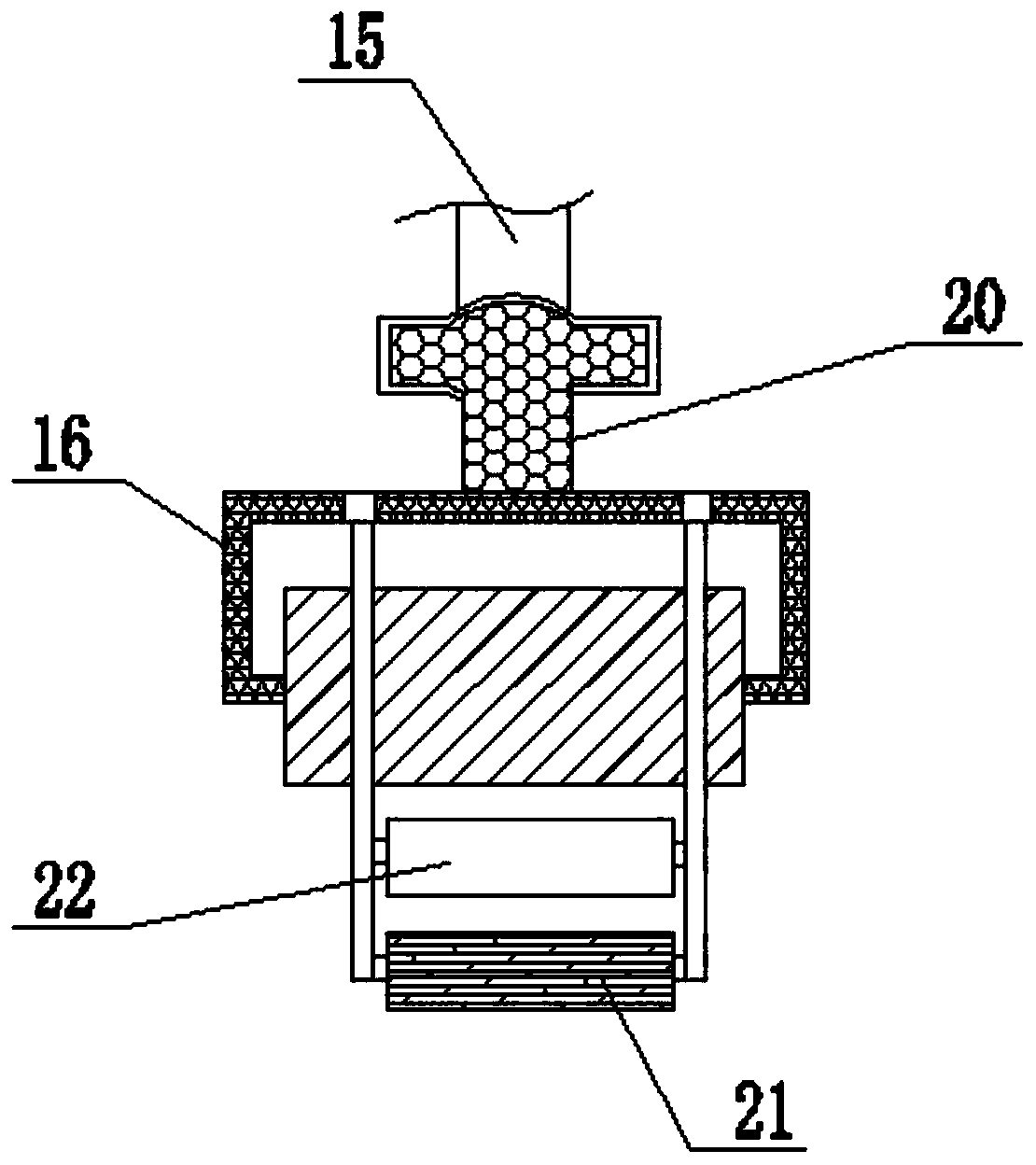 Dressing change rack for nursing