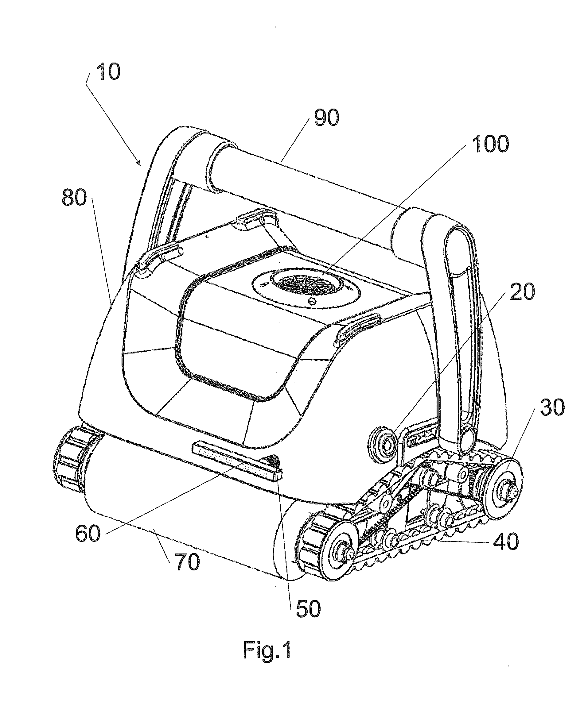 Automatic pool cleaner for cleaning a pool with minimum power consumption and method thereof