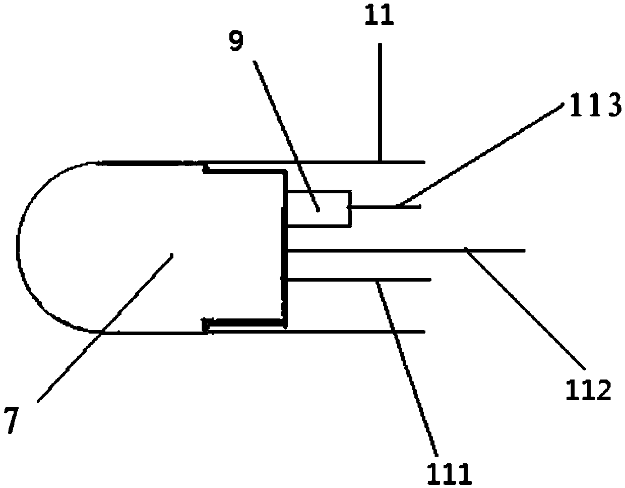 A system for percutaneous radiofrequency ablation of renal sympathetic nerve