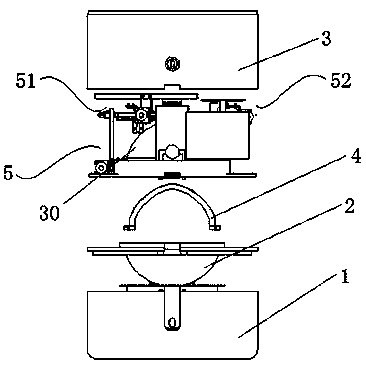 Dish-frying machine