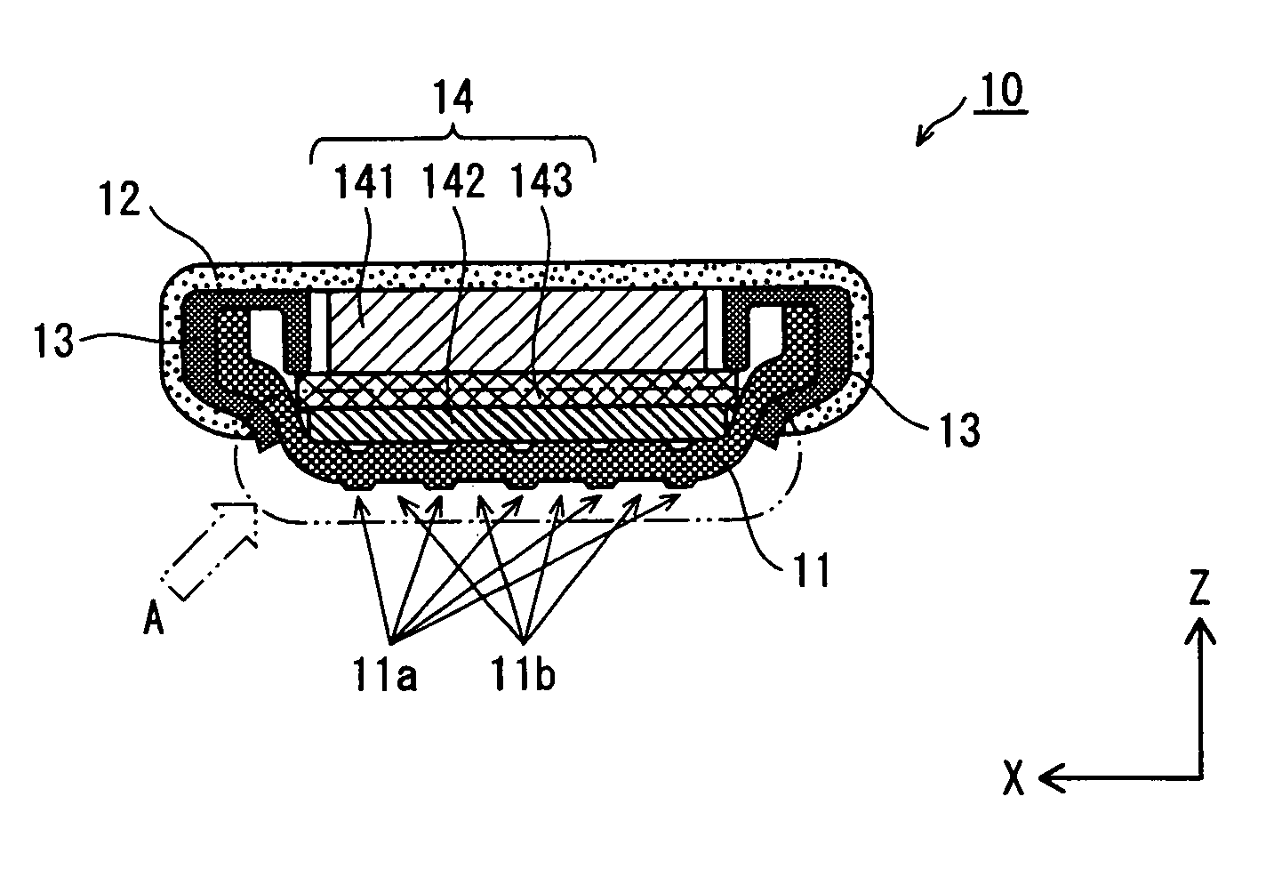 Lead plate-attached coin-type battery whose lead plate is attached to exclusively either an outer can or a cap