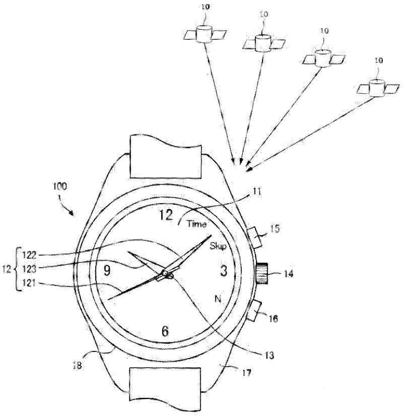 Electronic timepiece and reception control method for an electronic timepiece