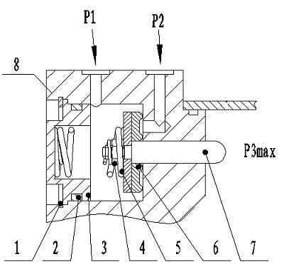 Electrolytic aluminium crust breaking cylinder feedback valve