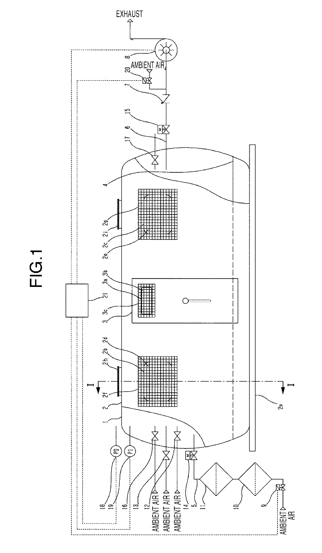 Low-pressure chamber with tsunami shelter function