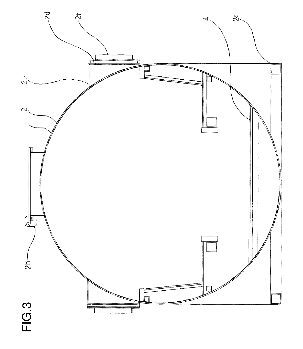 Low-pressure chamber with tsunami shelter function