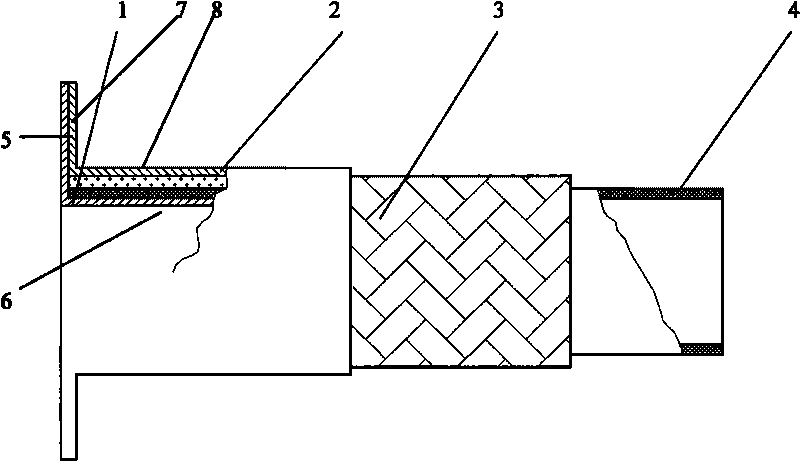 Polytetrafluoroethylene wave-proof sleeve assembly and preparation method thereof