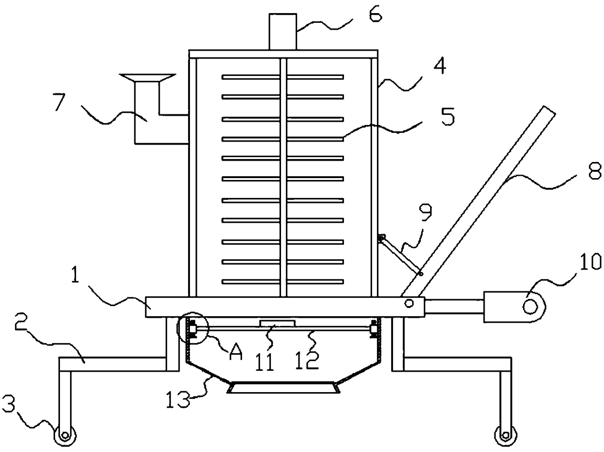 Dual-purpose multifunctional fertilizer applicator for preventing caking and blockage of fertilizers