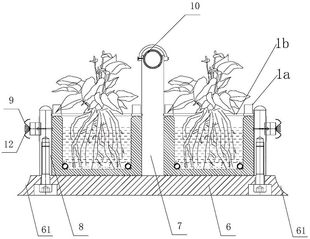 Anti-collision assembly type isolation strip device