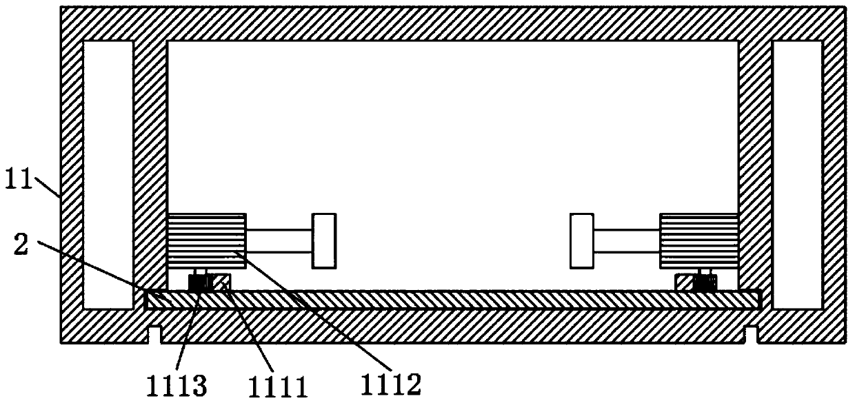 Similar simulation test device with controllable load and adjustable dimension