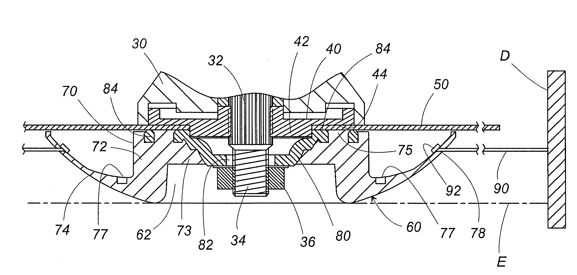 Ground surface slide guide of a grass cutter and grass cutter