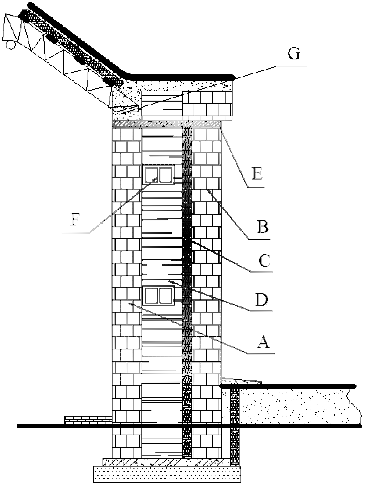 Solar greenhouse with heat-storage rear wall