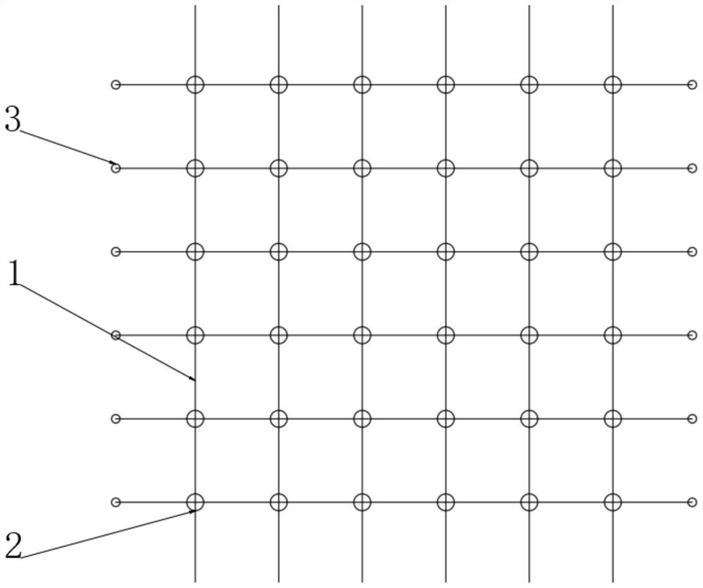 An embedded mesh core type metal powder metallurgy process