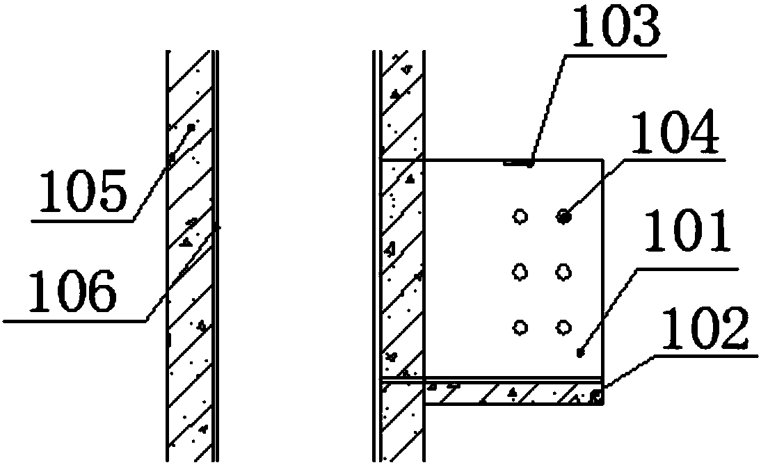 Fabricated beam-column connecting joint