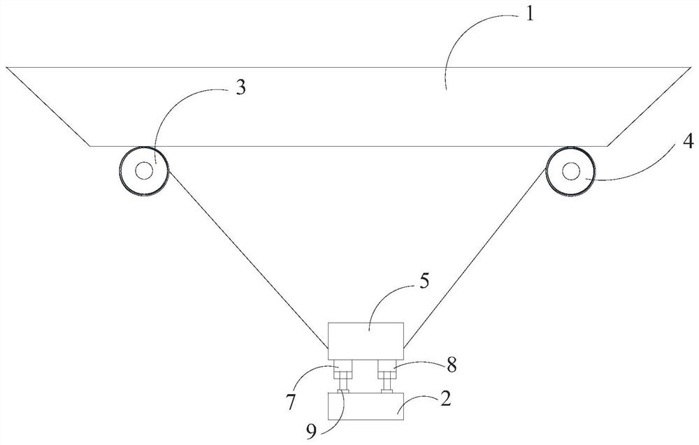 Automatic lift control system and method for underwater sonar