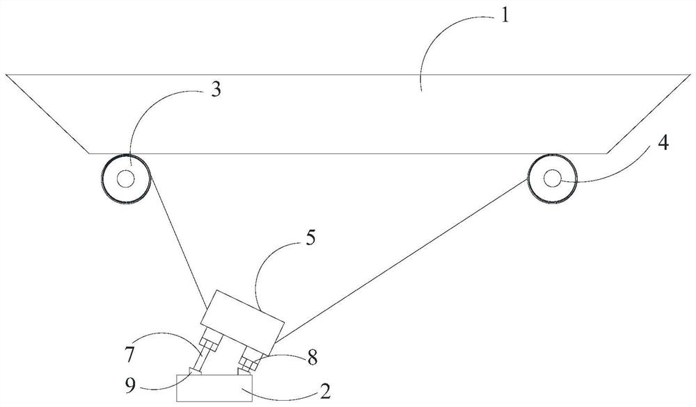 Automatic lift control system and method for underwater sonar