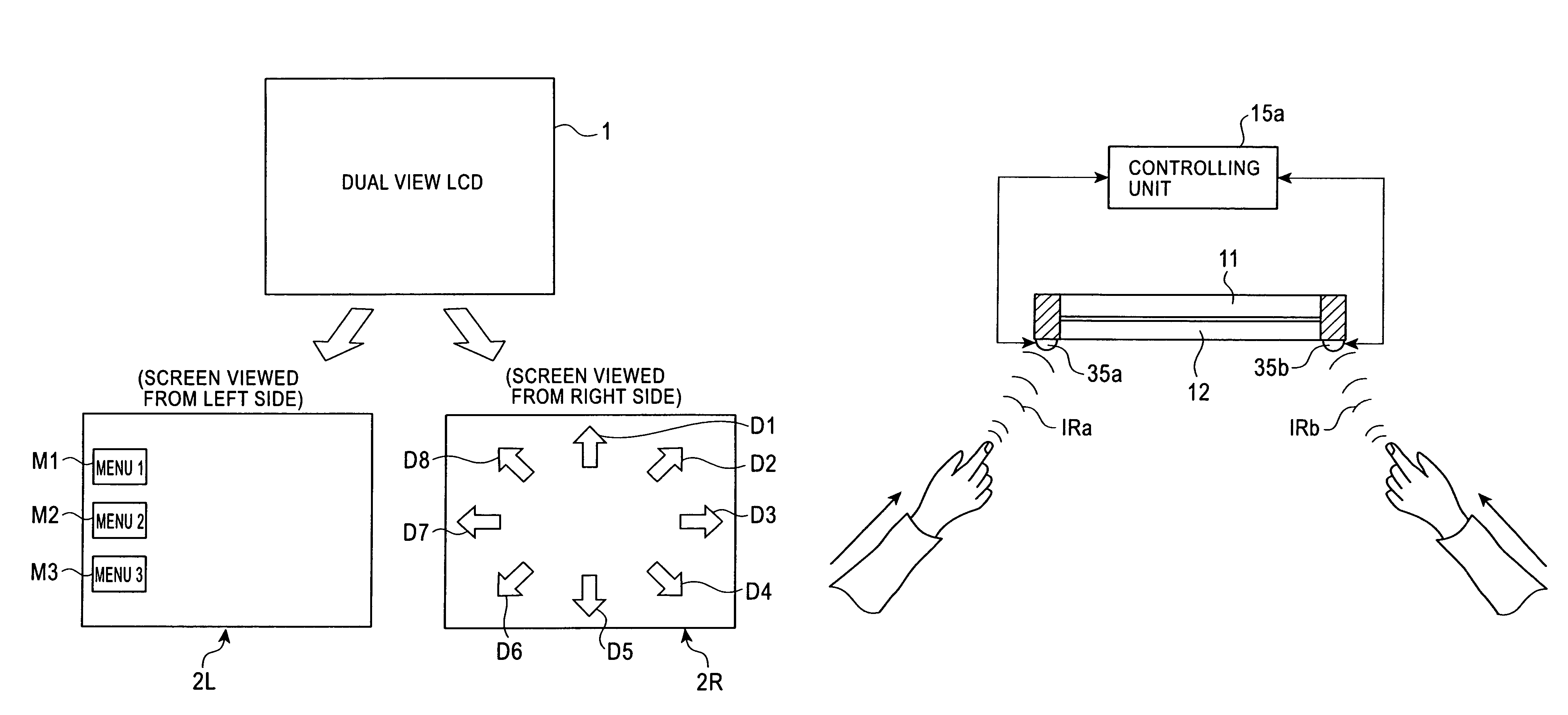 Display control system, operation input apparatus, and display control method