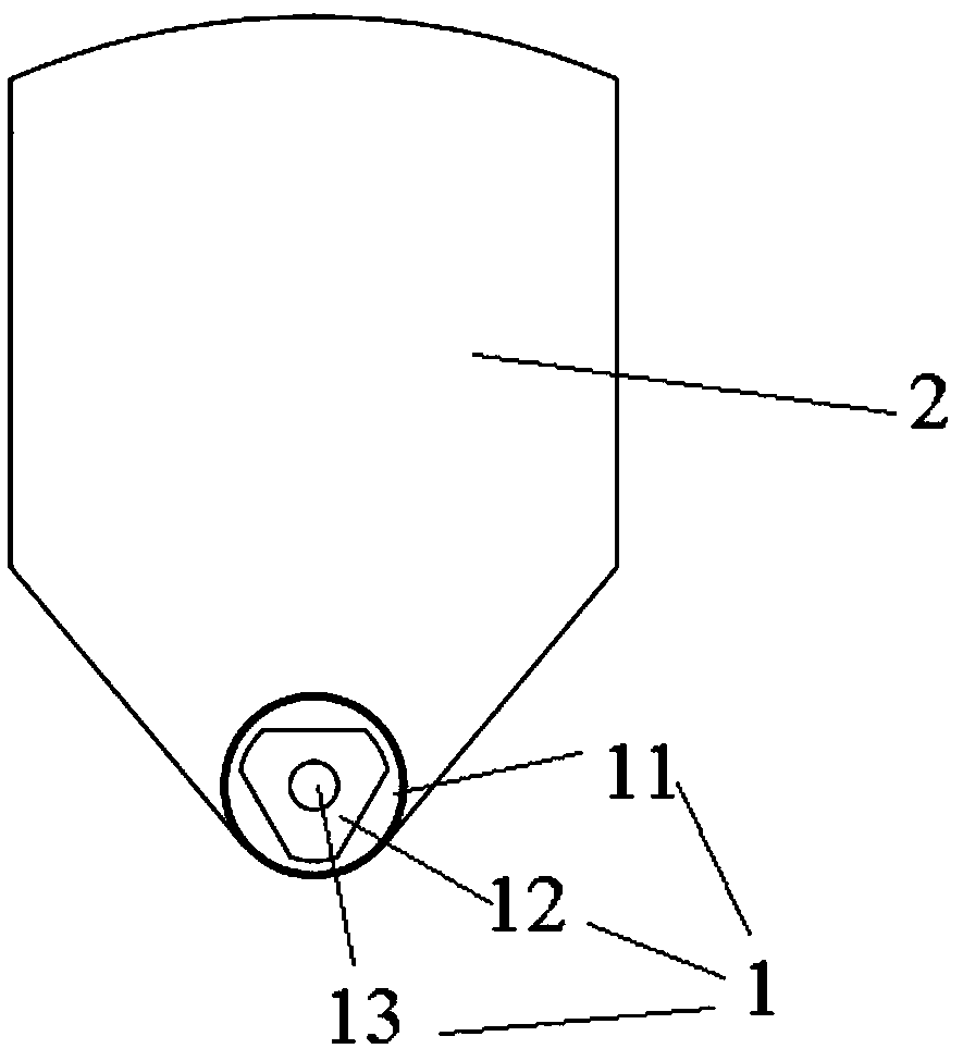 Spherical bone-cutting pendulum saw head and spherical bone-cutting pendulum saw