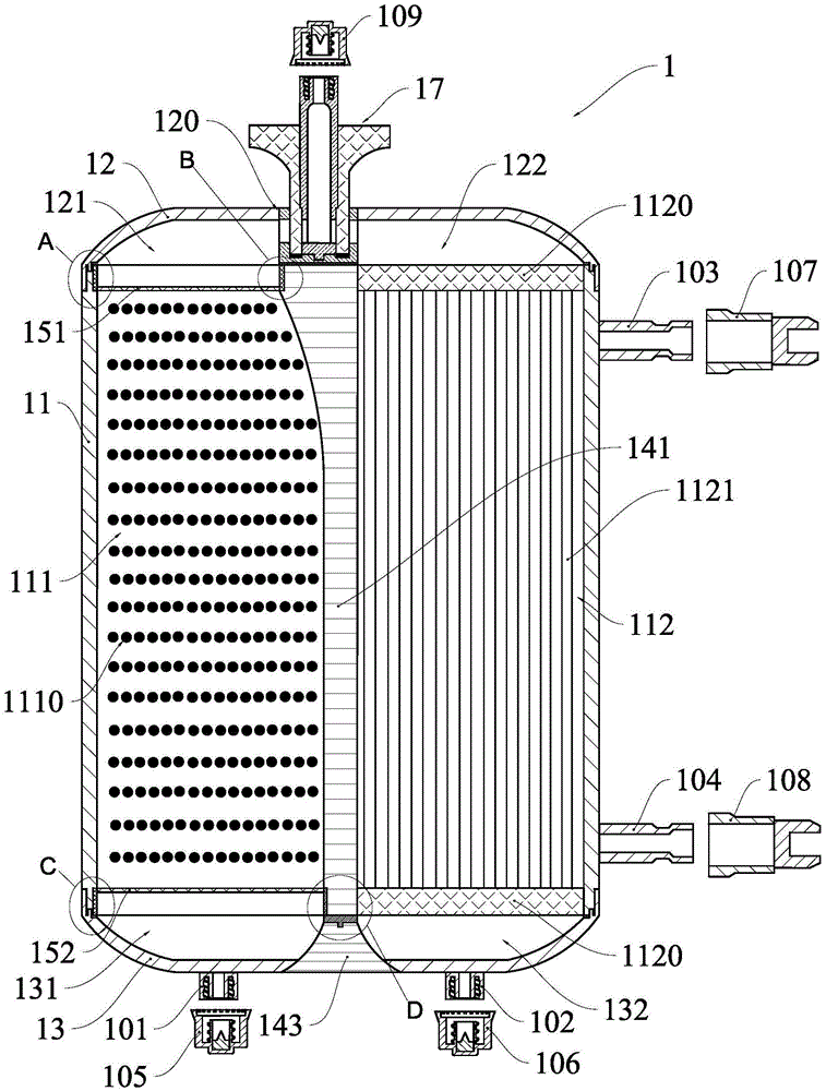 Blood purifying apparatus and blood purifying system