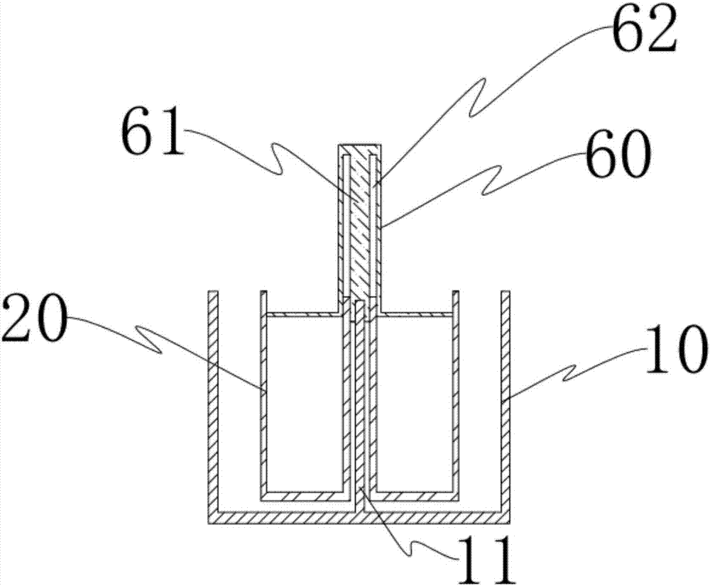 Medicinal material cooking and draining integrated mechanism