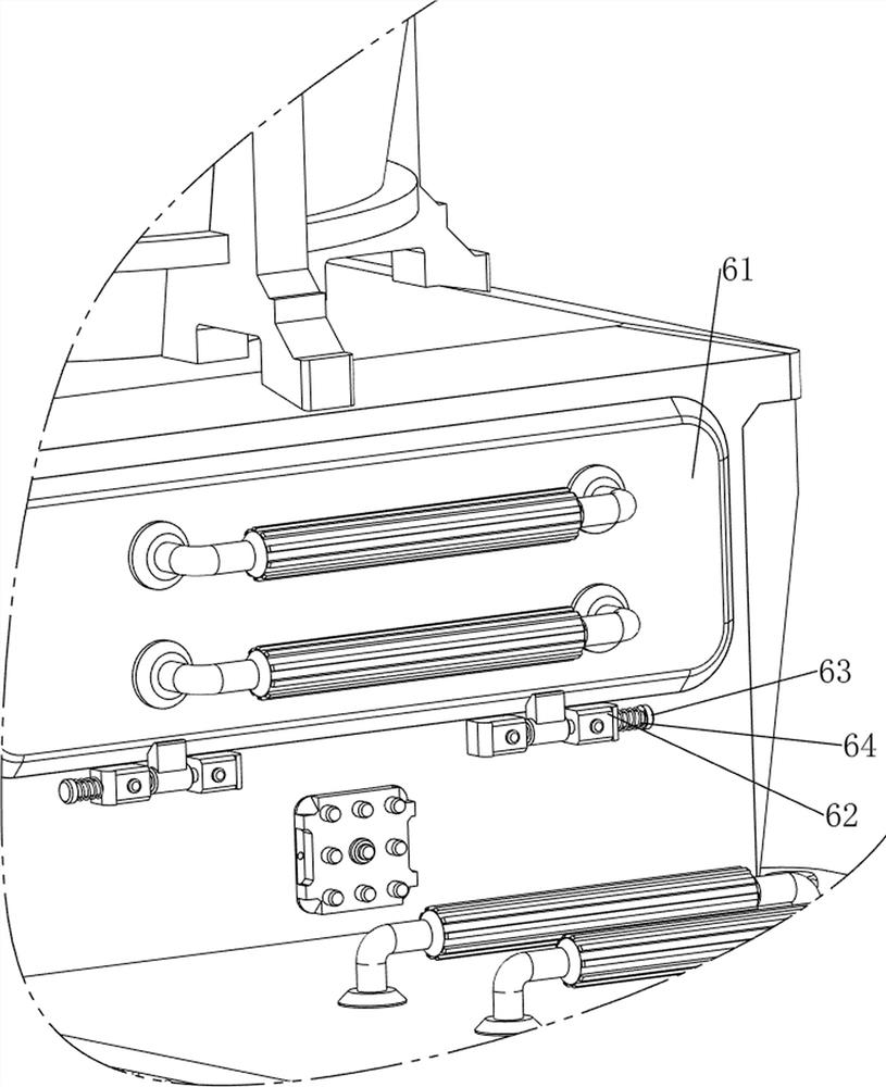 Mixing device for combustion production of new energy biomass particles