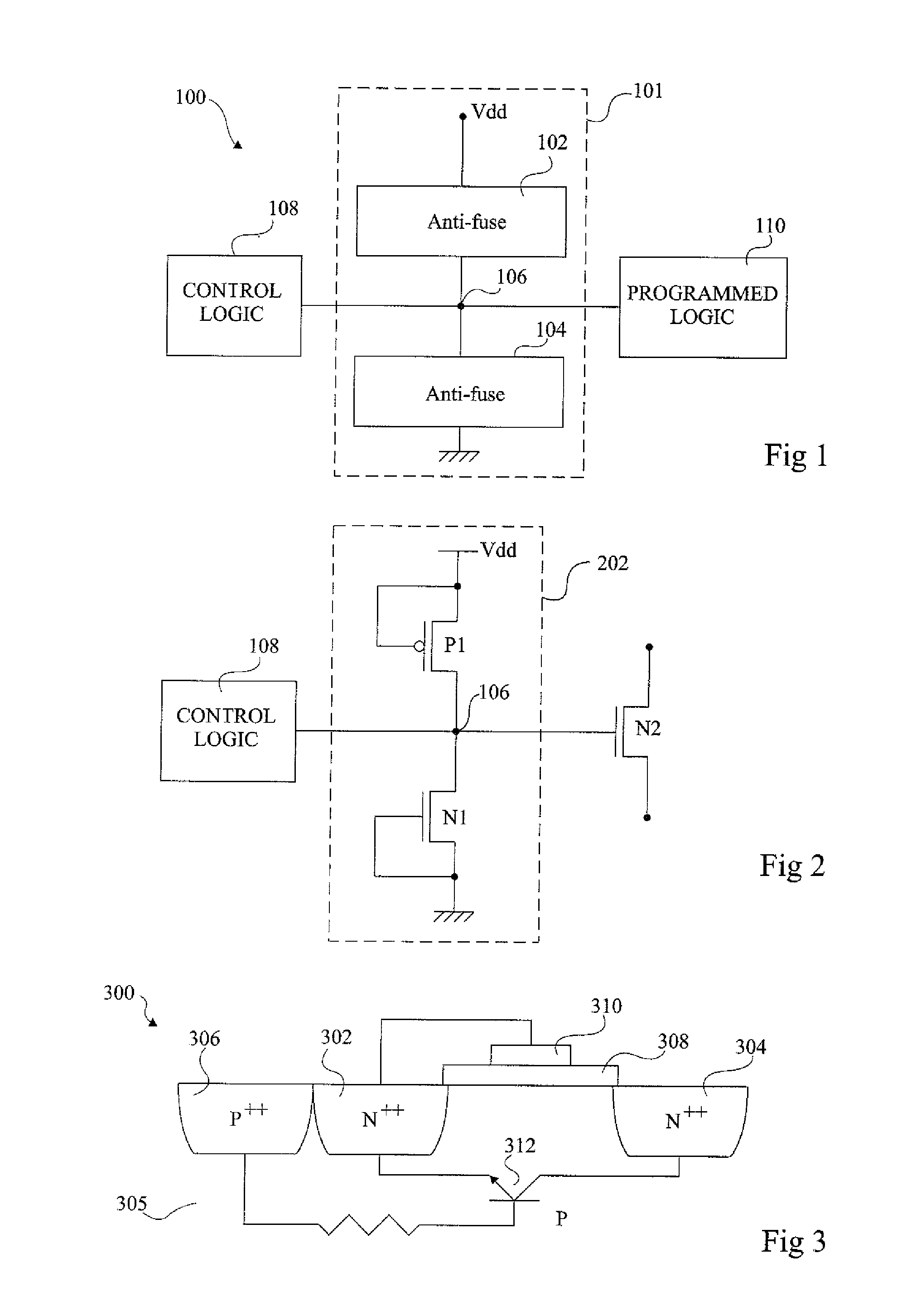 Anti-fuse element