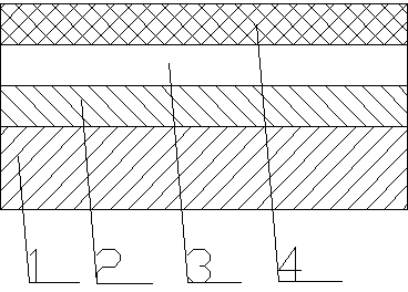 High-barrier HDPE (high-density polyethylene) membrane production process