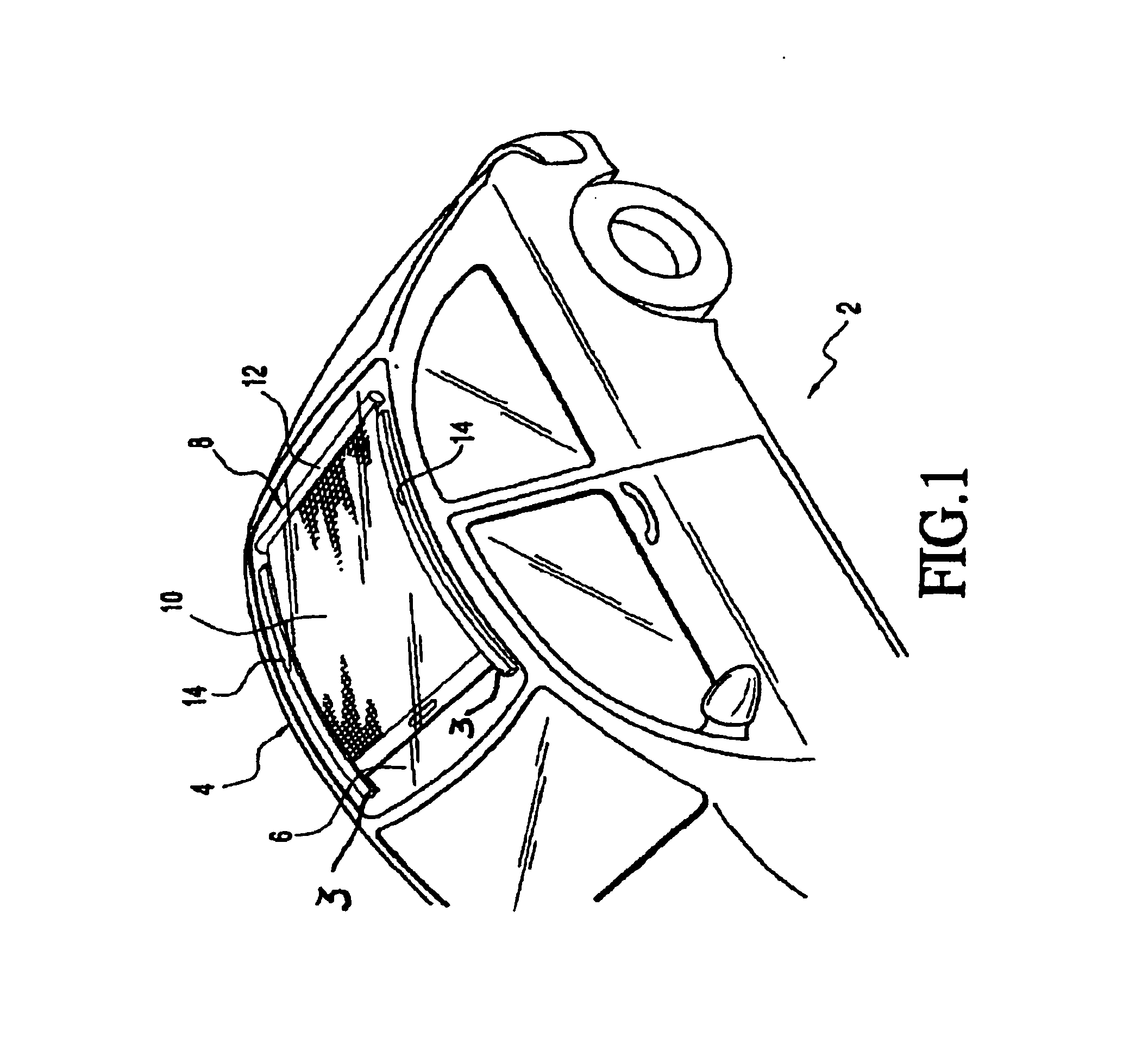 Shade tarp as sun shield