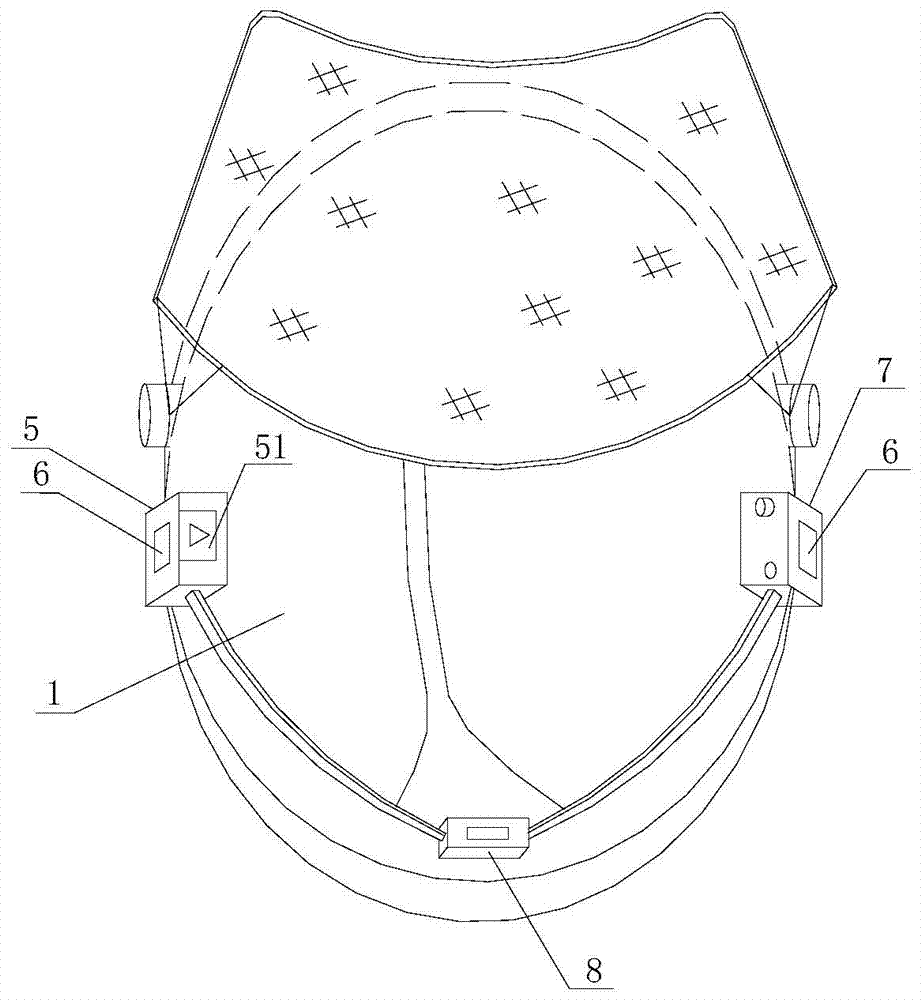 Bone conduction type wireless communication helmet