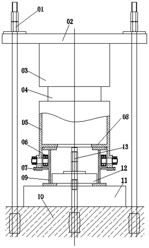 A kind of hanging basket system truss and track automatic walking device