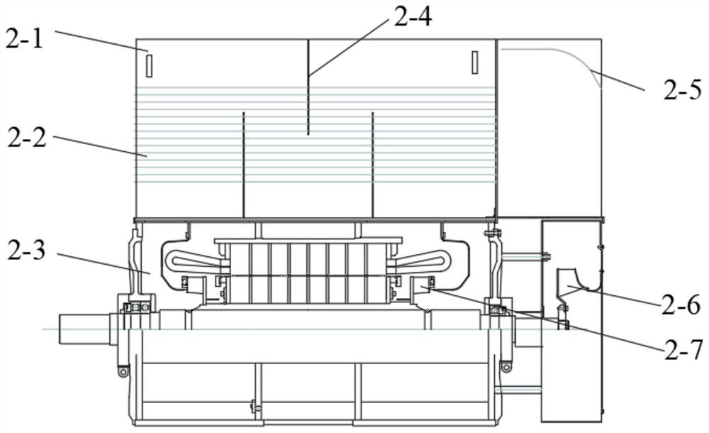 Fluid-heat network modeling and bidirectional coupling method for axial-radial mixed ventilation cooling motor