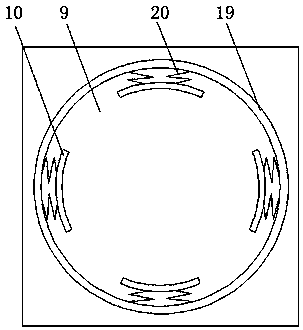 Deburring equipment for inner hole orifice of tubular workpiece