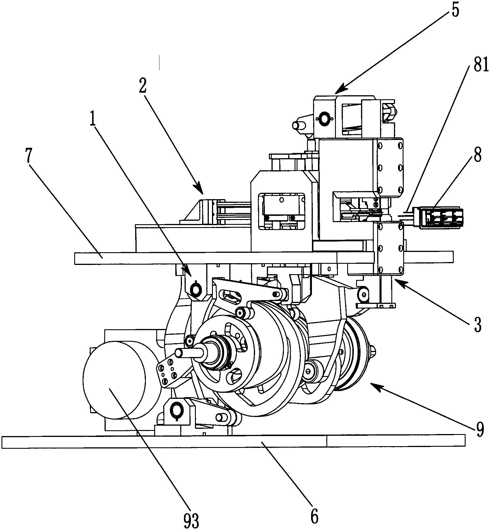 Terminal pin plugging device