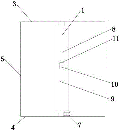 Short-distance transporting device for small number of glass products