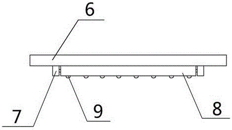 Rotary disinfectant solution spraying device