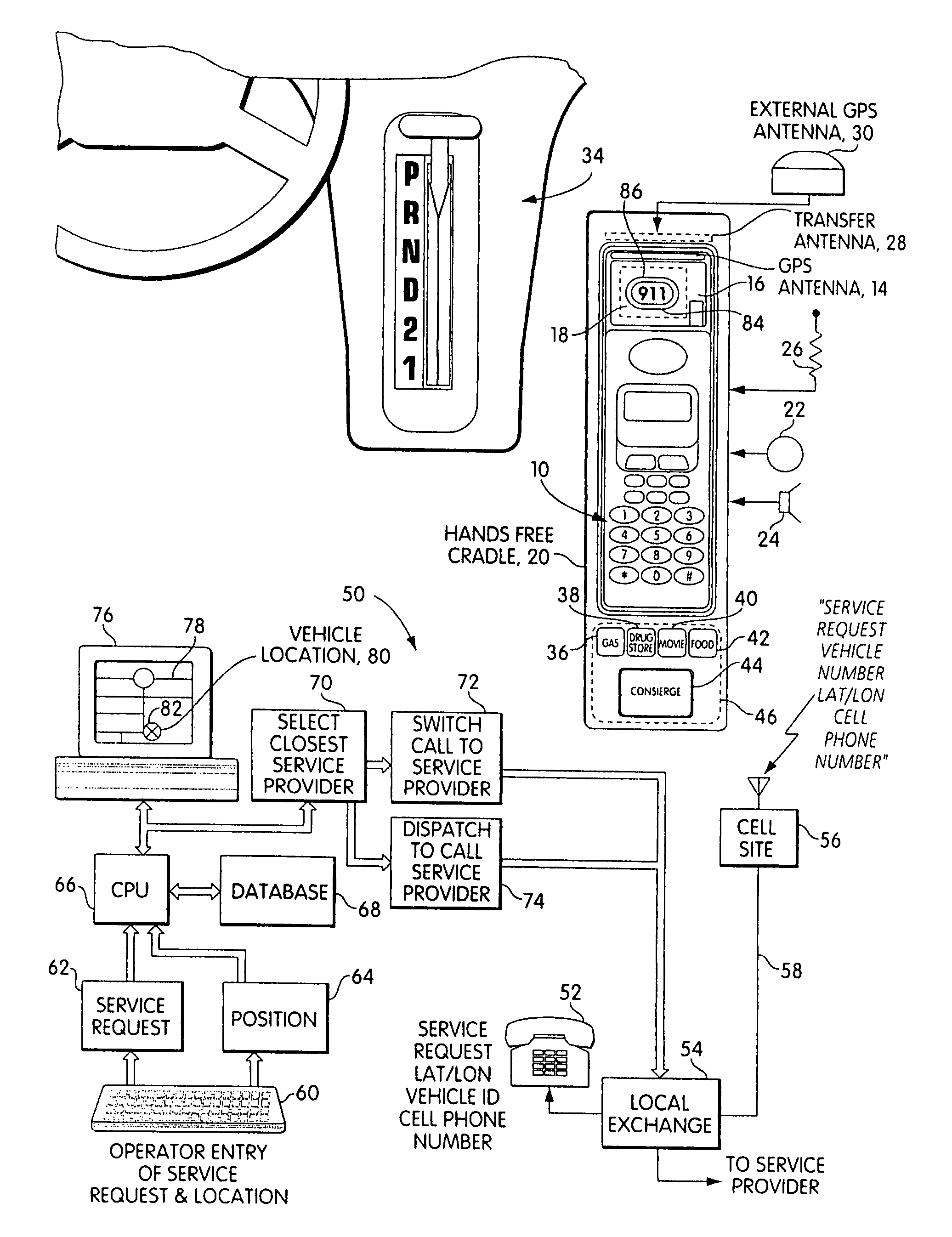 Location based information system