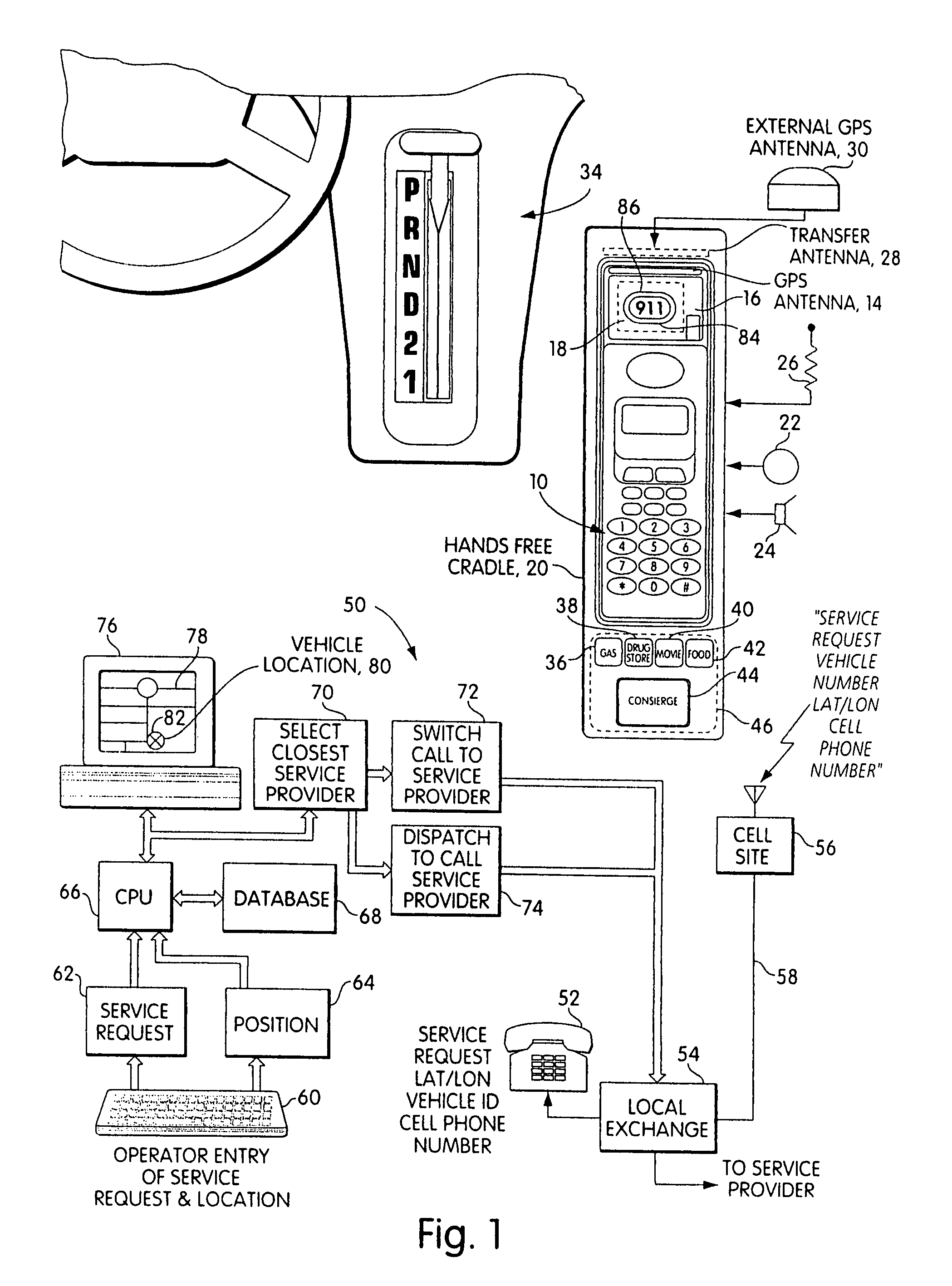 Location based information system