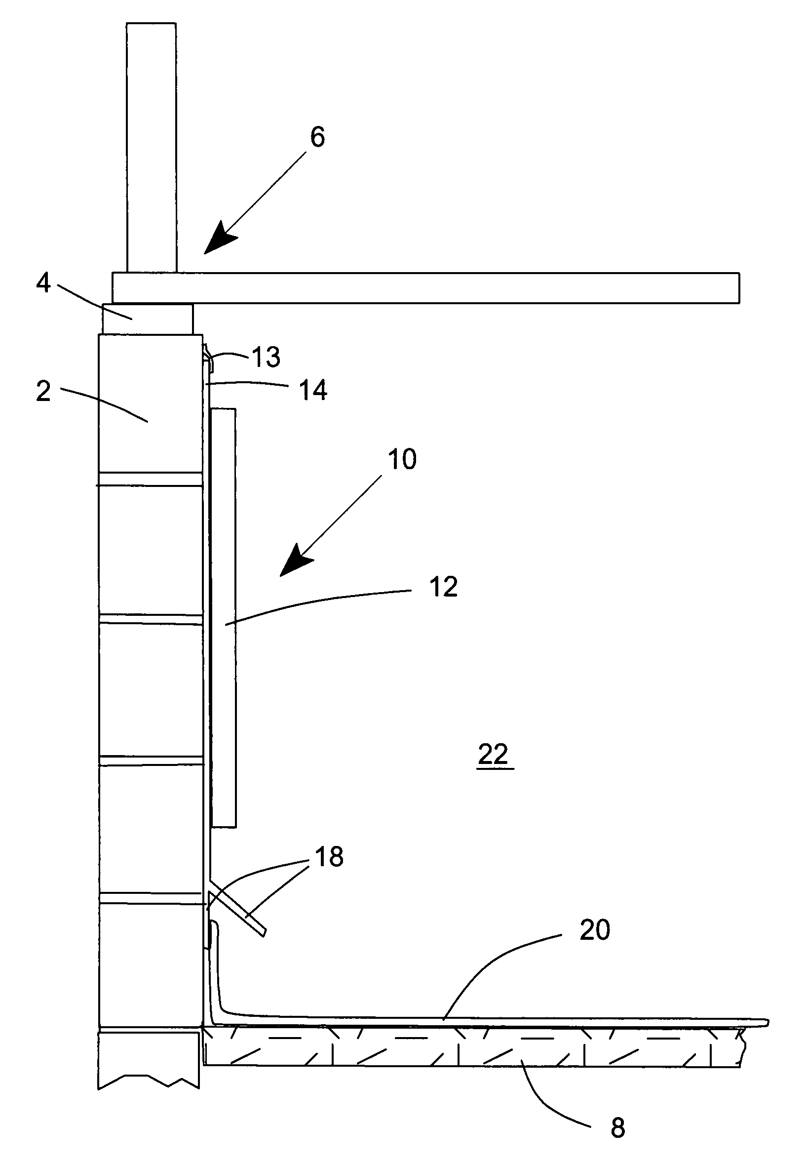 Crawl space encapsulation system