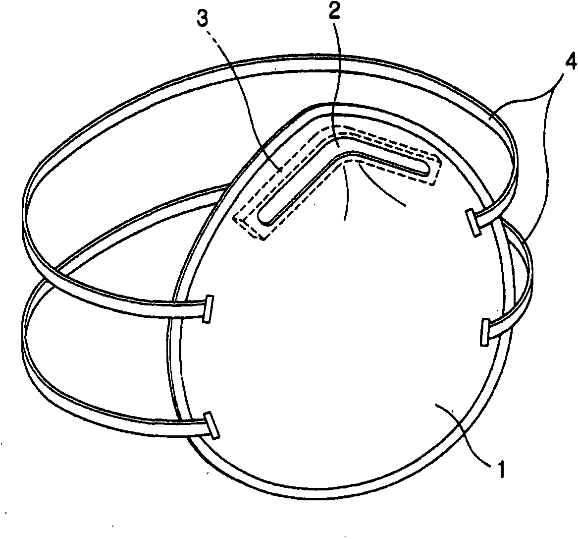 Dustproof respirator