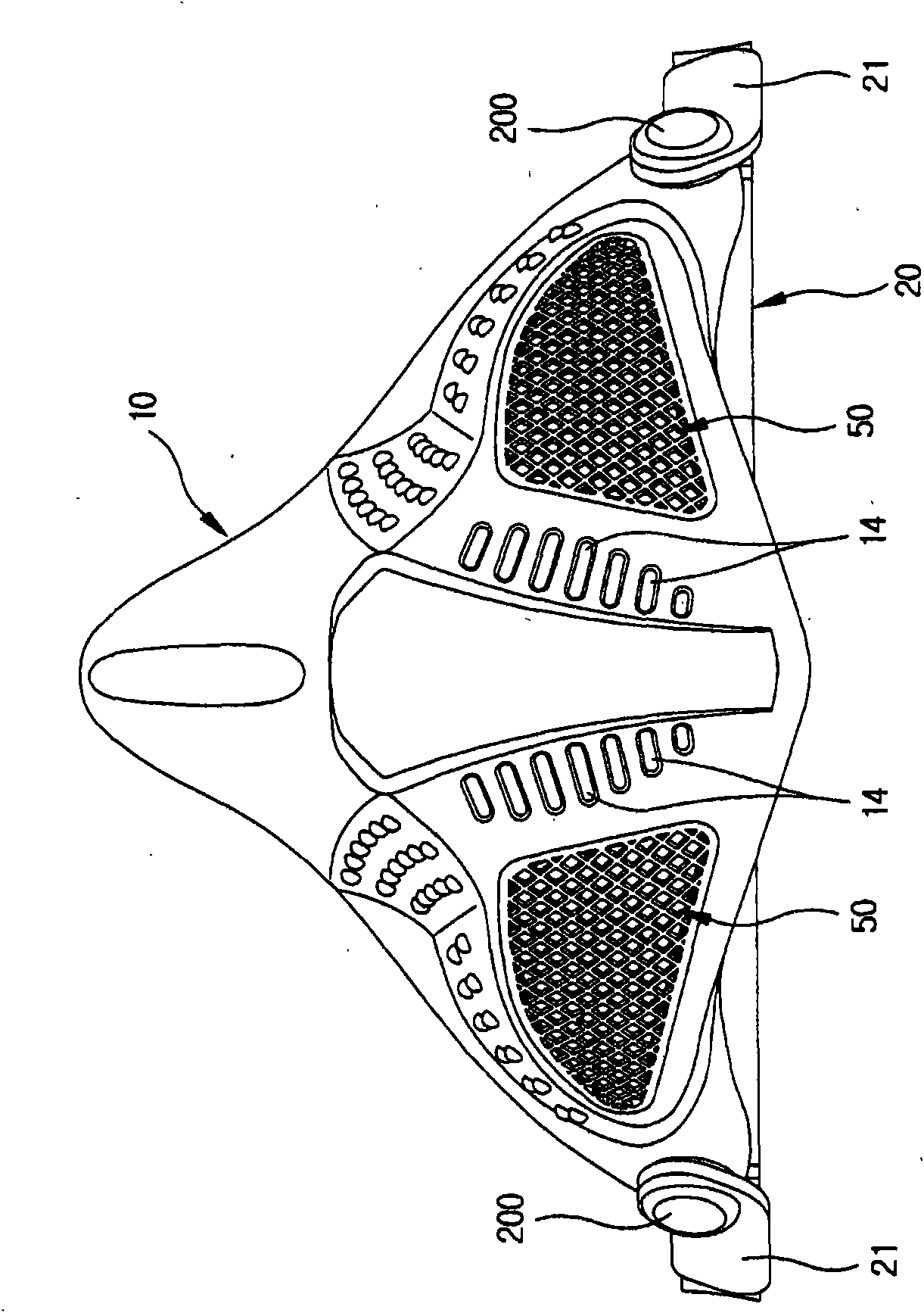 Dustproof respirator