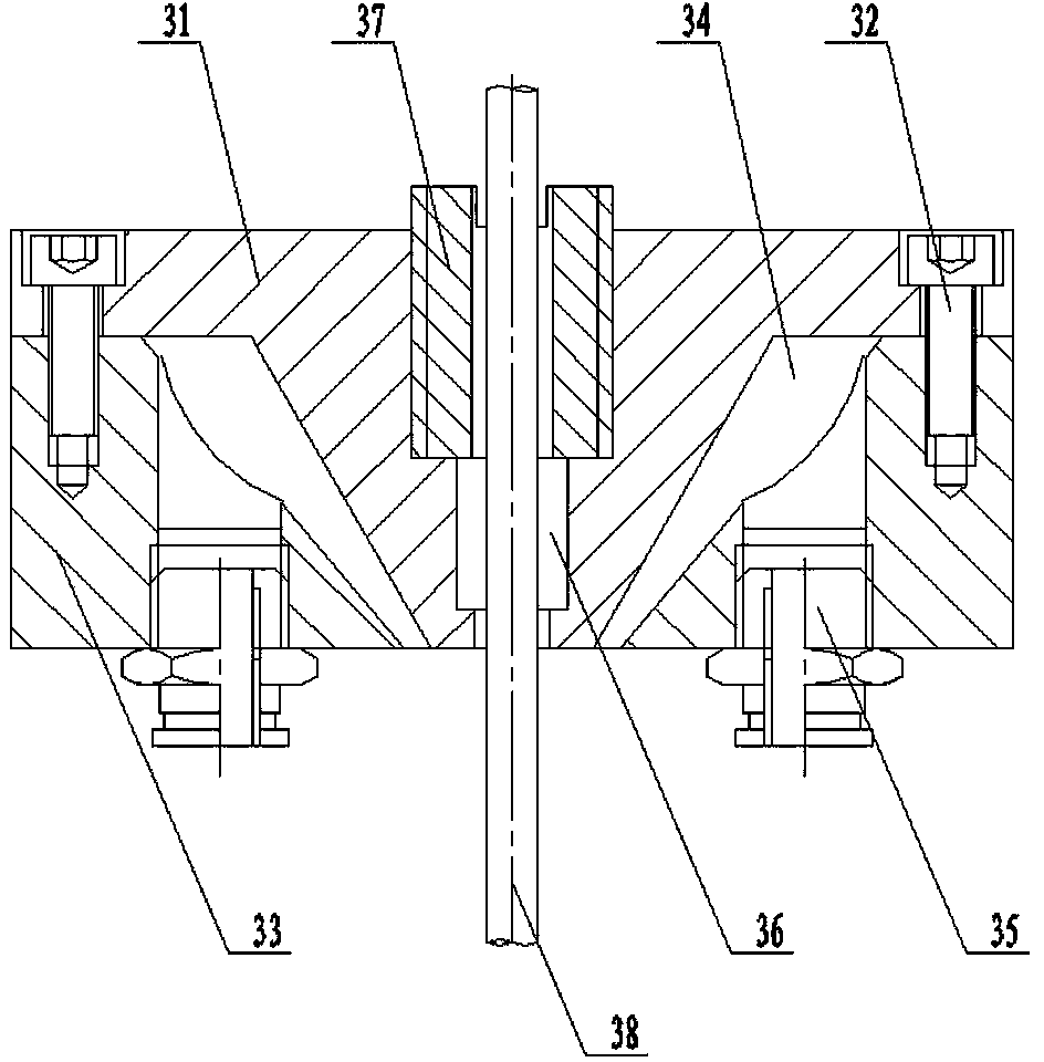 Continuous annealing device of alloy aluminum wires