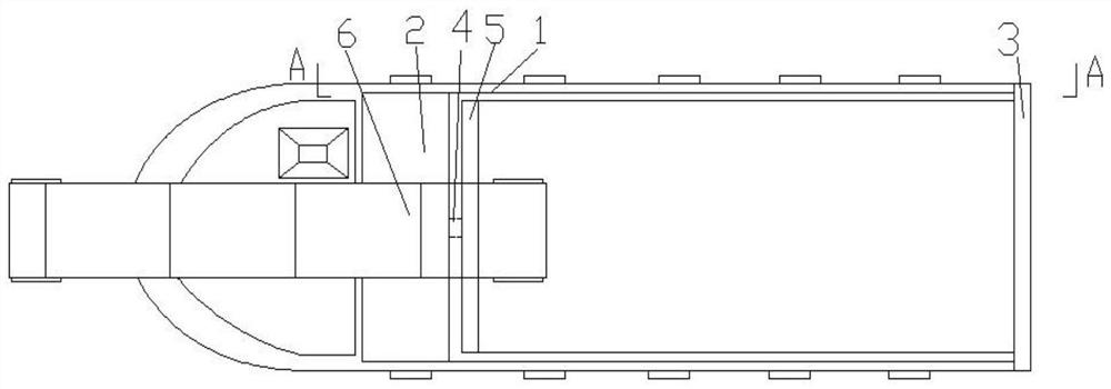 A compressible material hold