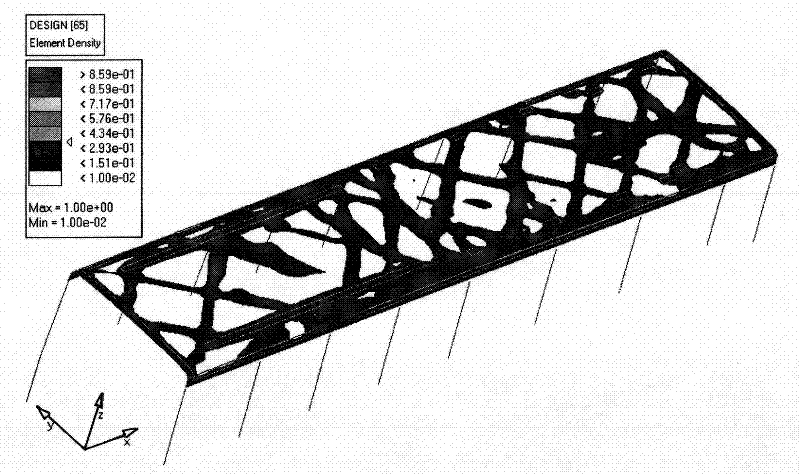 Method for determining dual-layer top cover of motor coach with top-positioned gas cylinder