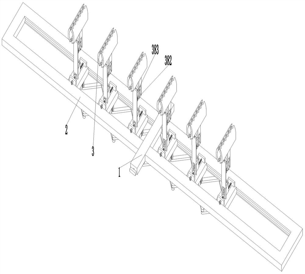 Power transmission overhead line cable isolation rod