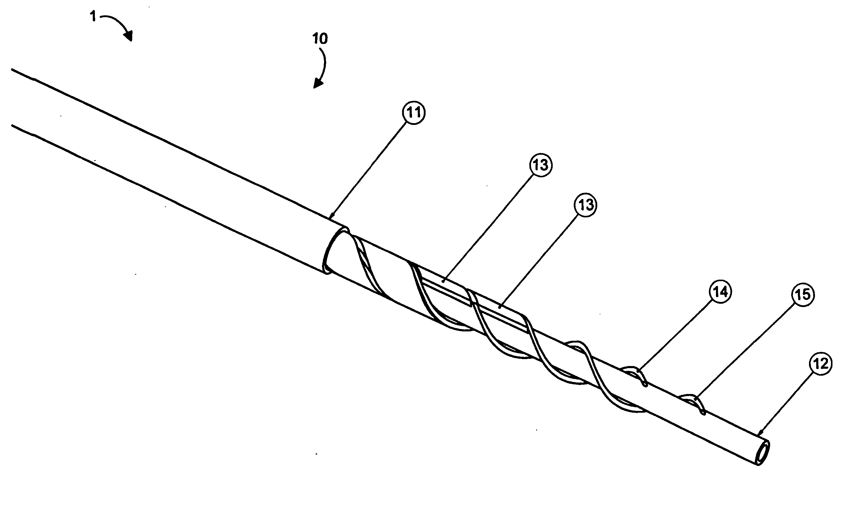 Catheter with controllable stiffness and method for operating a selective stiffening catheter