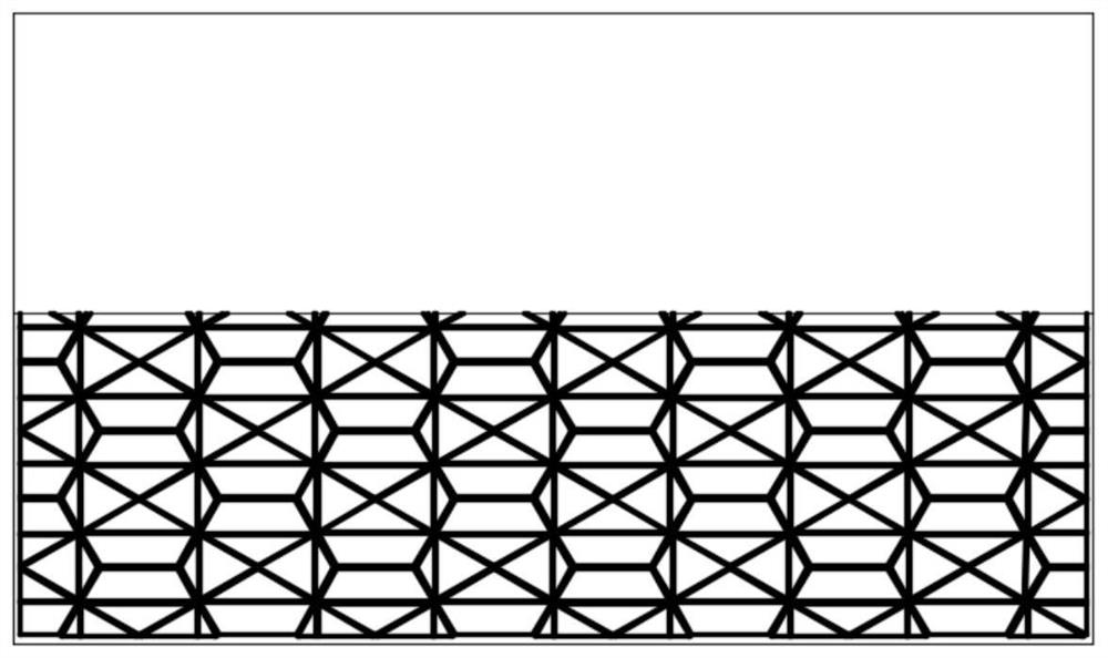 A multi-directional bearing honeycomb structure buffer energy-absorbing device