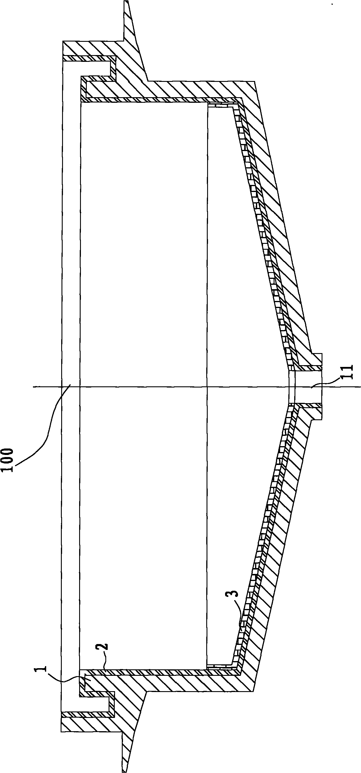 Thickener shell