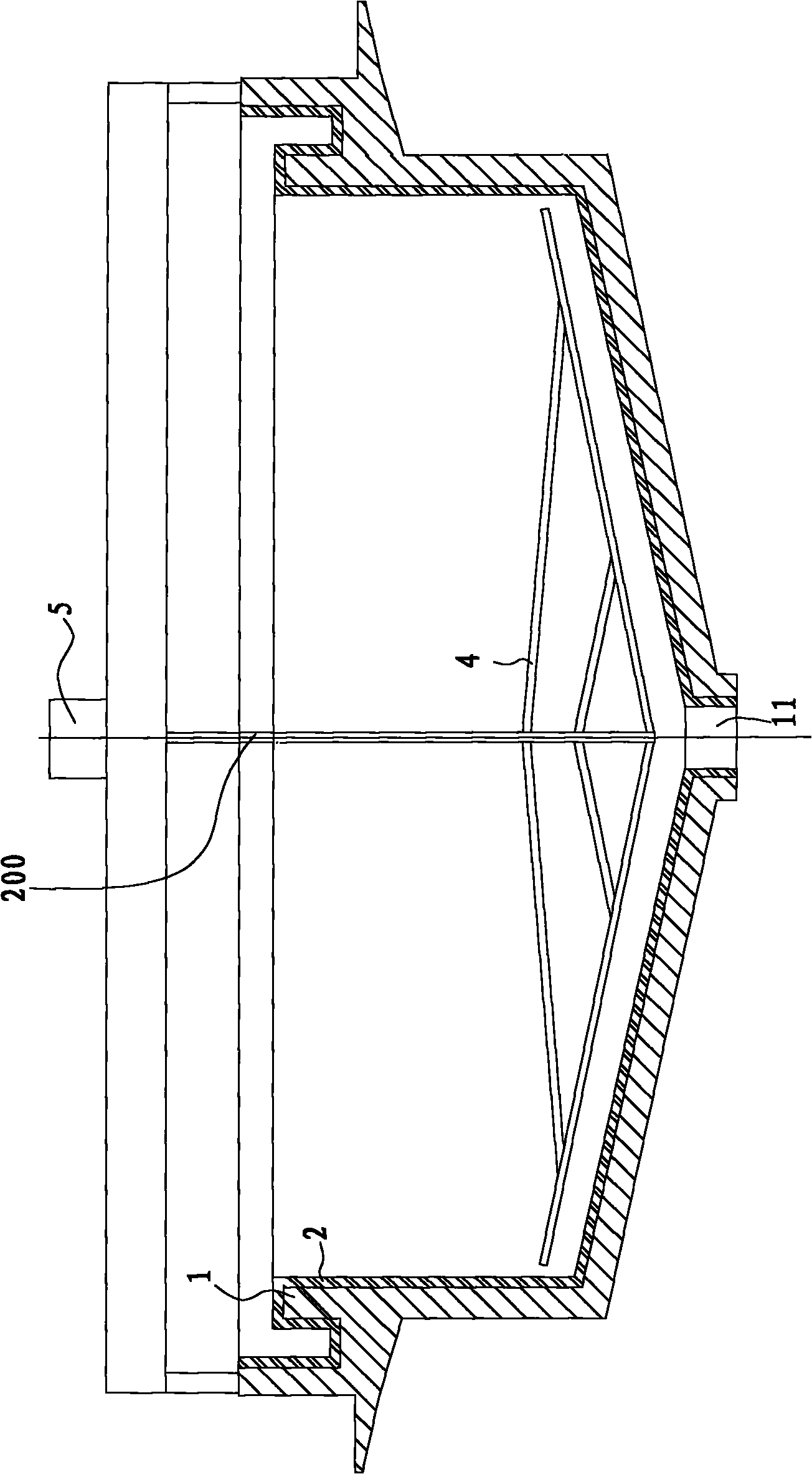 Thickener shell