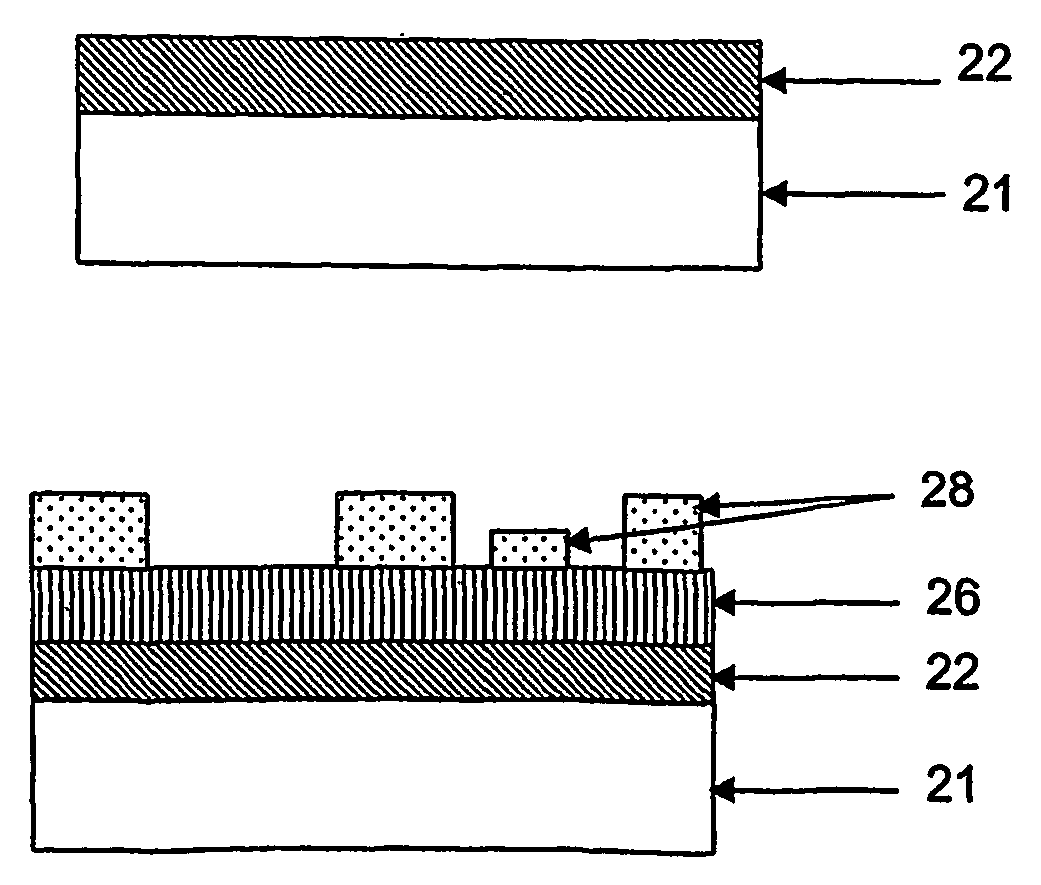 Fabrication method for crystalline semiconductor films on foreign substrates