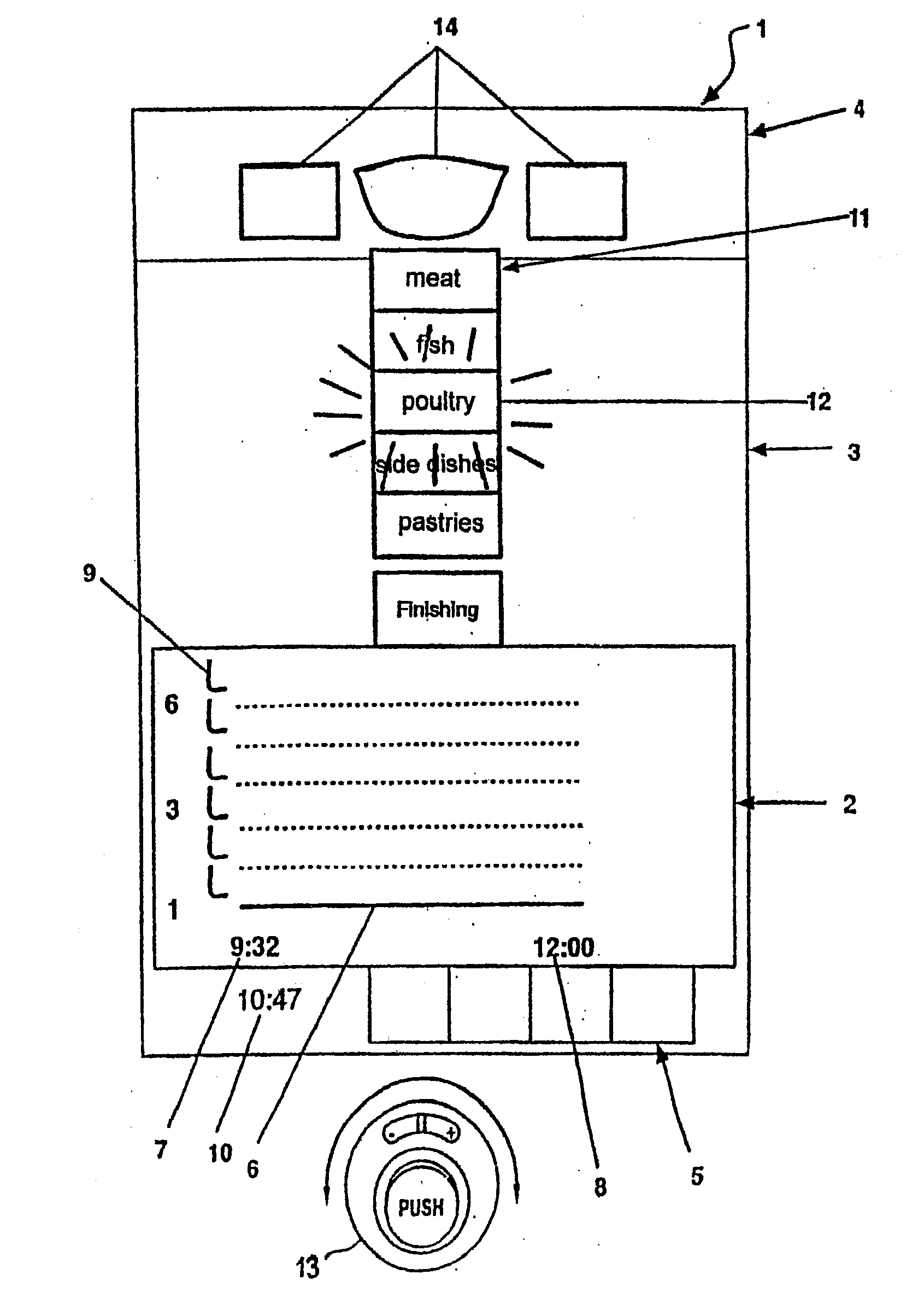 Method for Visualizing Programs And A Cooking Device For Said Method